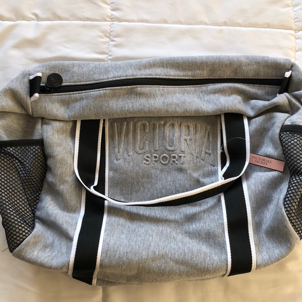 Victoria’s secret sport bag.